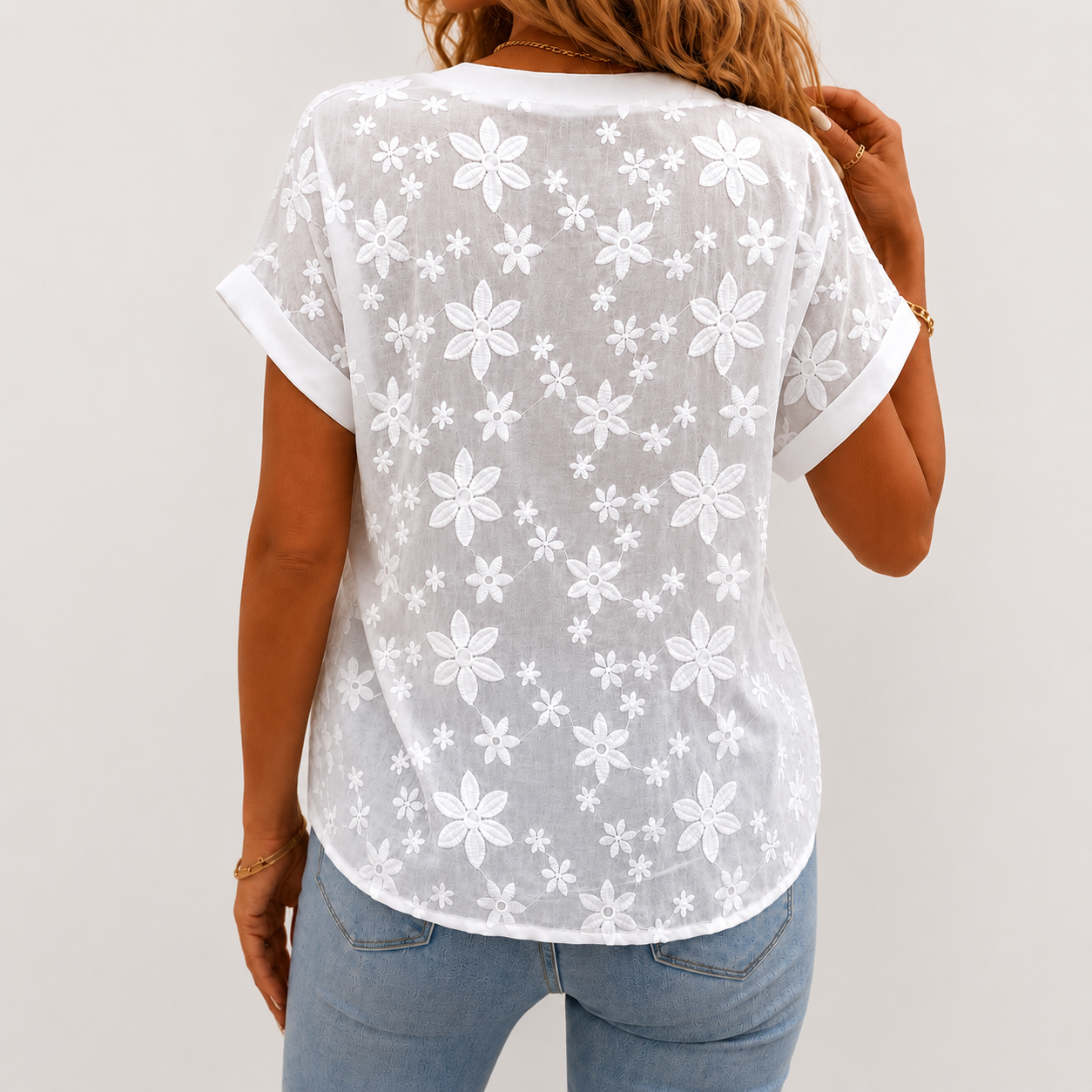 Siena | Blusa Bordada de Algodón™