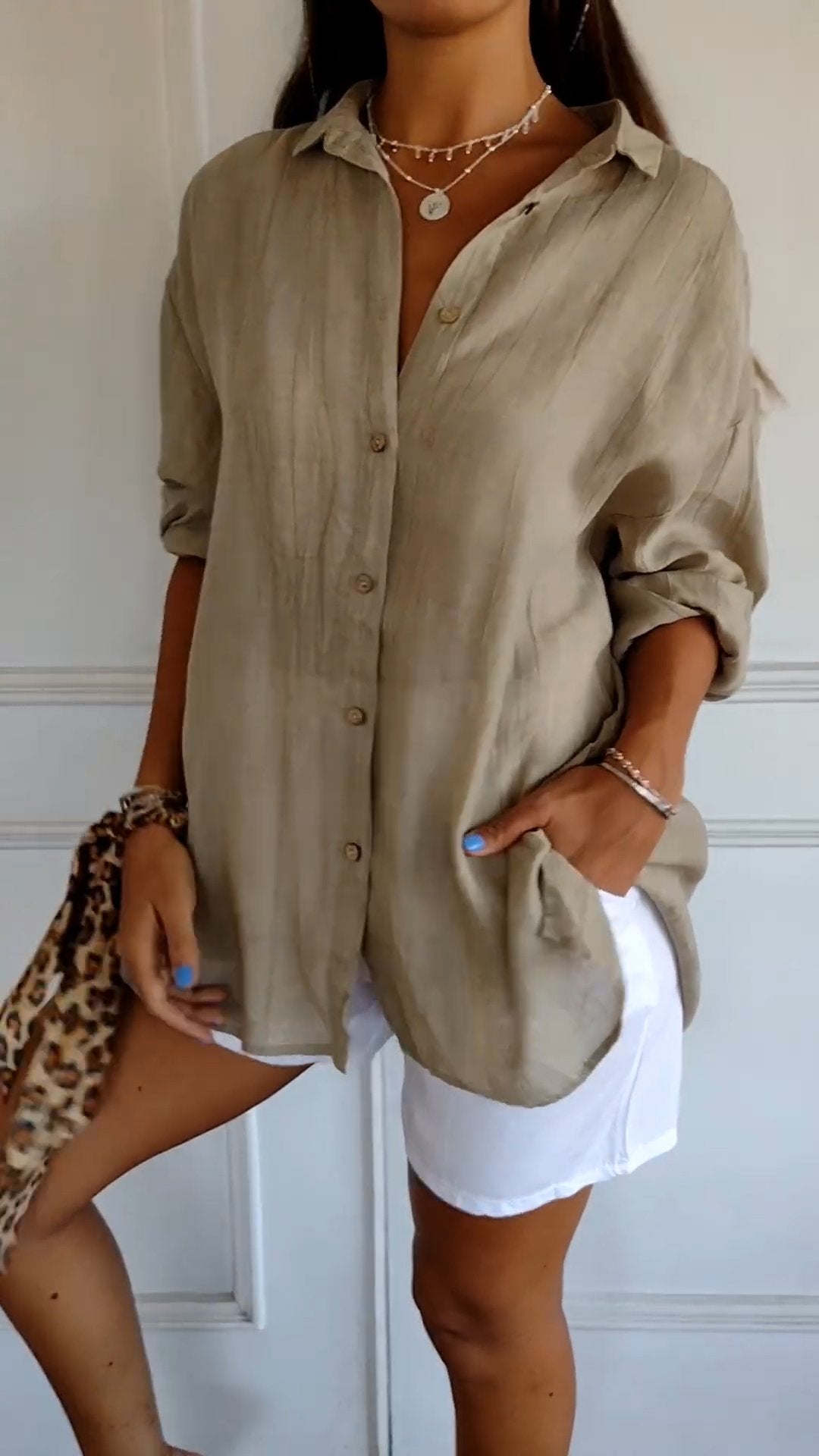 Olivia | Blusa Plisada™