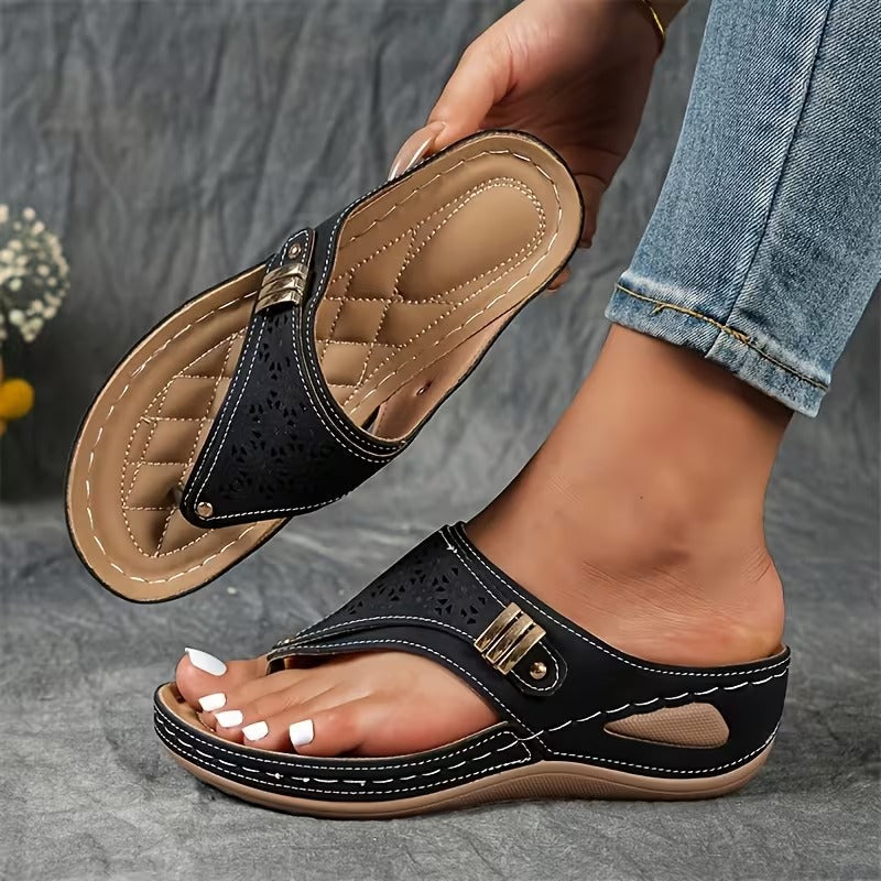 Giovanna | Sandalias con Cuña Cómodas y Estables™