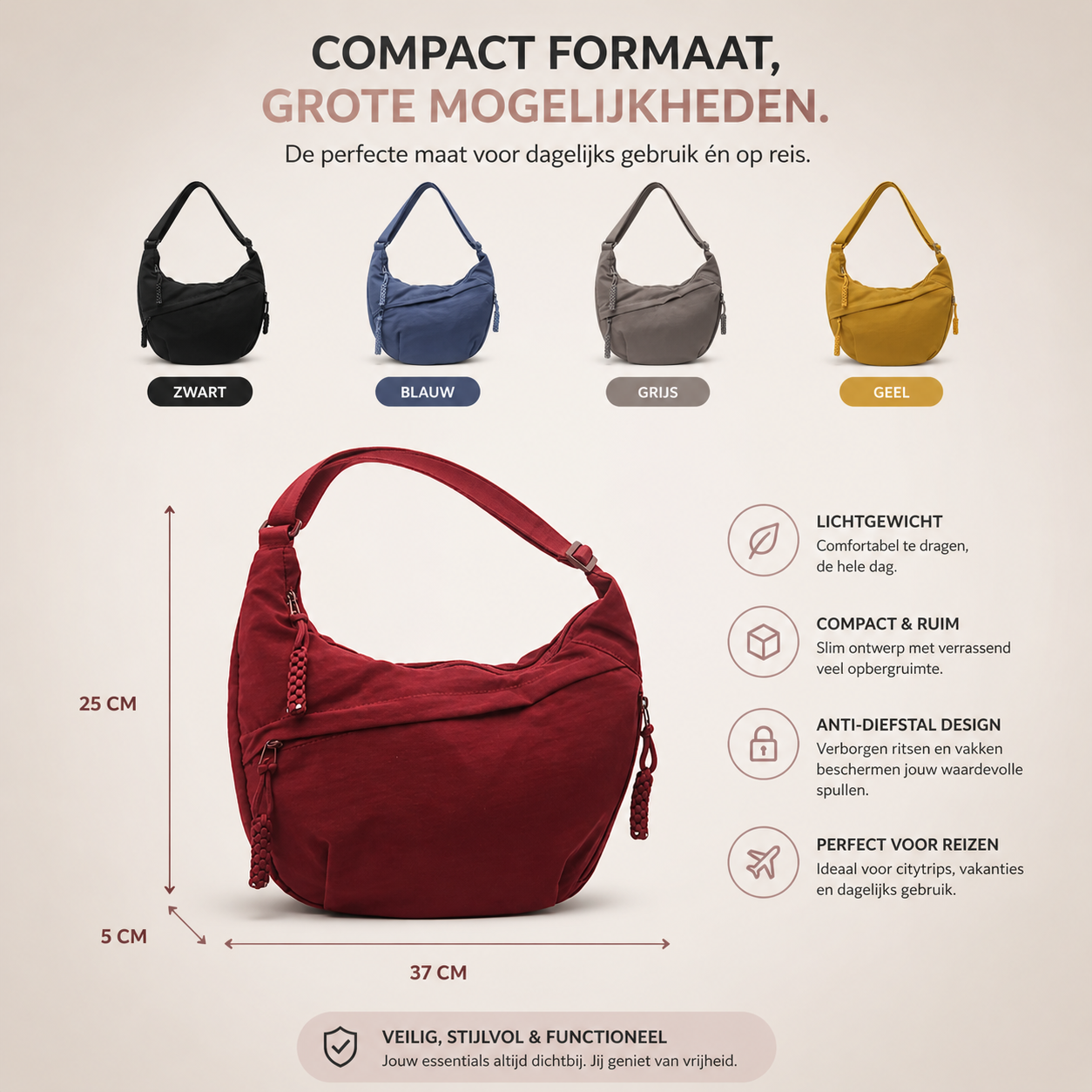 Luna | Bolso Urbano Elegante™