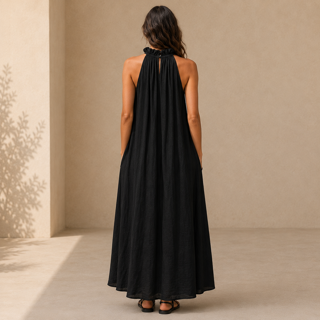 Gladys | Vestido Maxi con Bolsillos™
