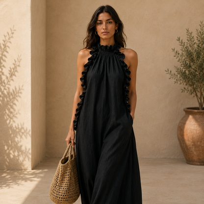 Gladys | Vestido Maxi con Bolsillos™