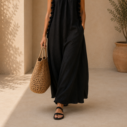 Gladys | Vestido Maxi con Bolsillos™