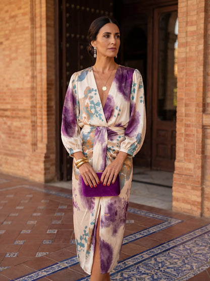 Valeria | Vestido Cruzado Sofisticado™