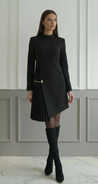 Vestido Elegante Santa – Edición Silueta Estilizada