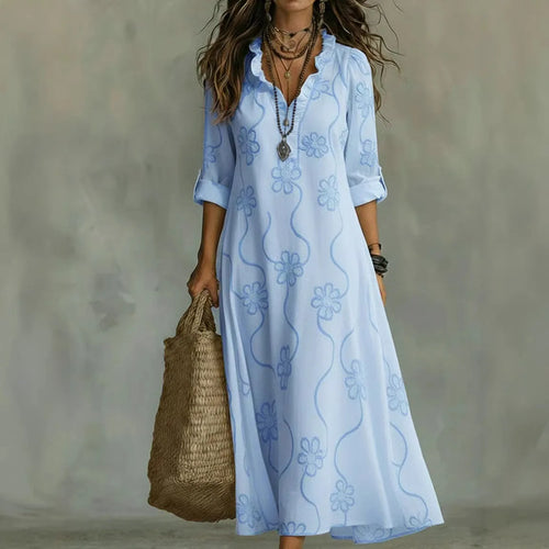 Sirena | Vestido Largo Floral de Verano™