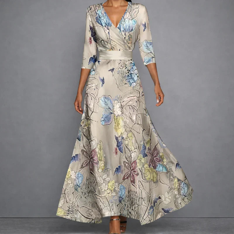 Carla | Vestido Floral Elegante™