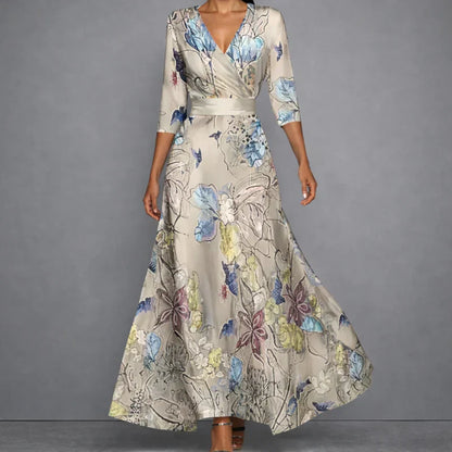 Carla | Vestido Floral Elegante™