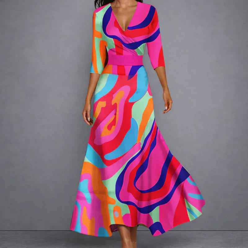 Carla | Vestido Floral Elegante™