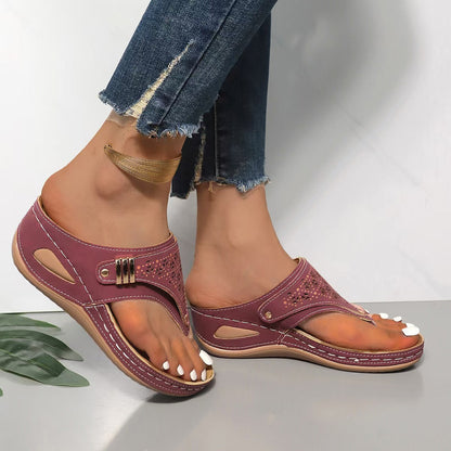 Giovanna | Sandalias con Cuña Cómodas y Estables™