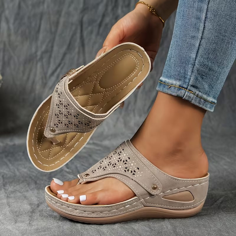Giovanna | Sandalias con Cuña Cómodas y Estables™