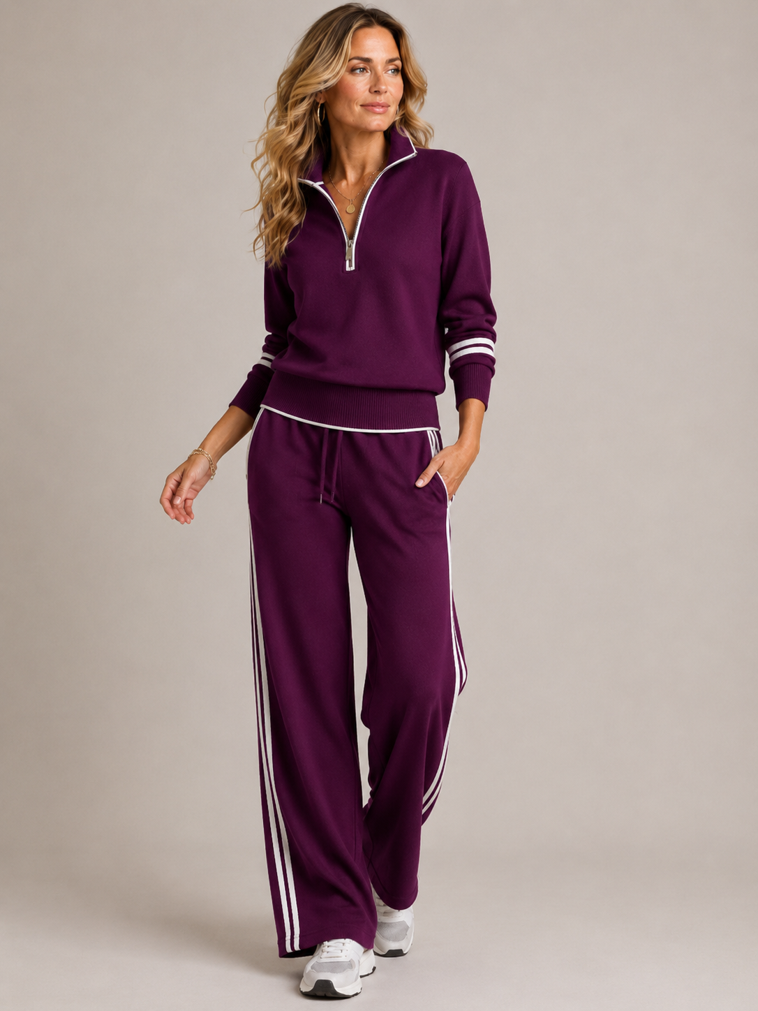 Serena | Conjunto Sudadera Cremallera™