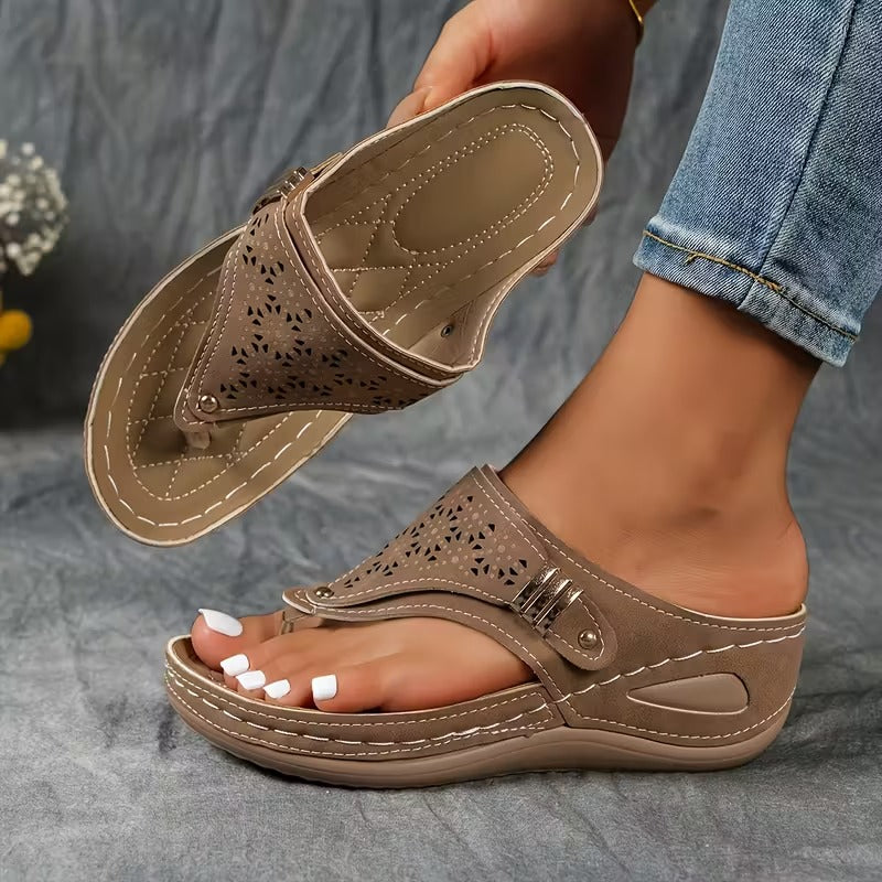 Giovanna | Sandalias con Cuña Cómodas y Estables™