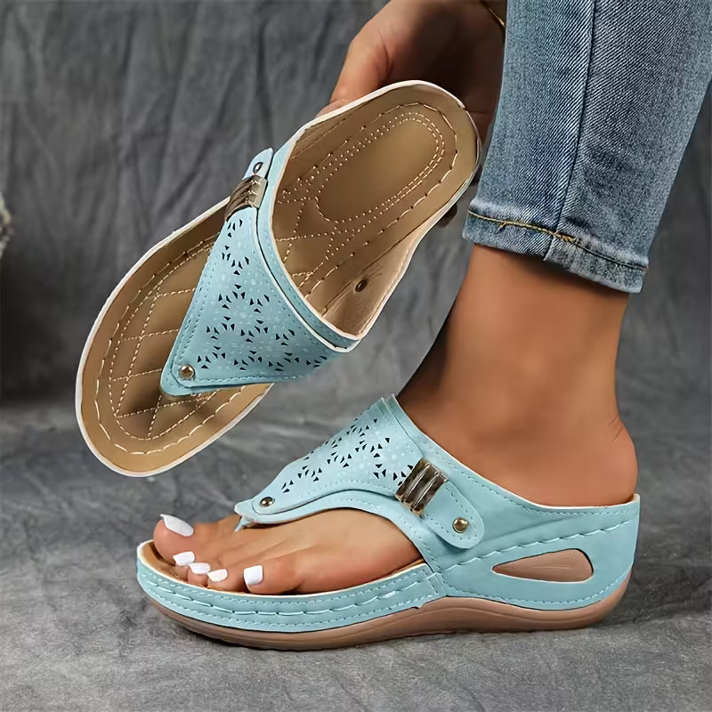 Giovanna | Sandalias con Cuña Cómodas y Estables™