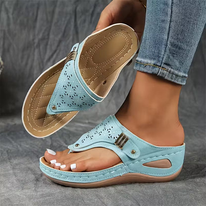 Giovanna | Sandalias con Cuña Cómodas y Estables™