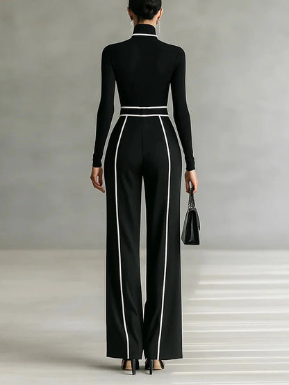 Lucía - Vestido negro imperial