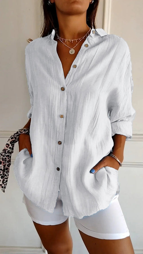Isabel | Blusa Plisada™