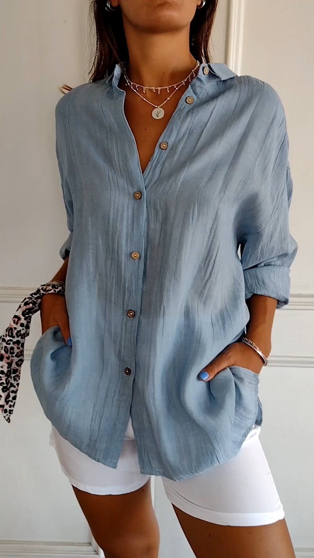 Emma | Blusa Plisada™