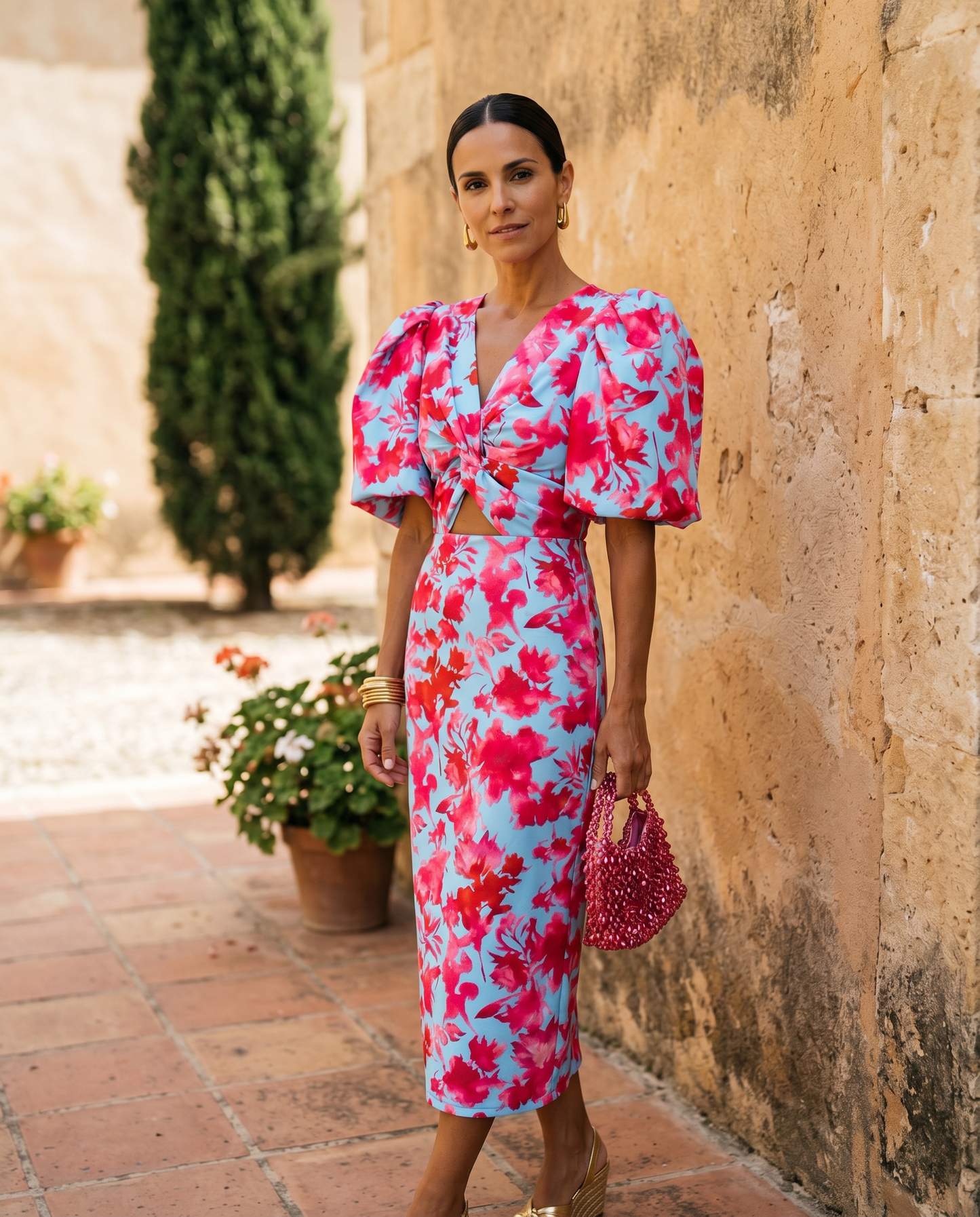 Carla | Vestido Floral Elegante™