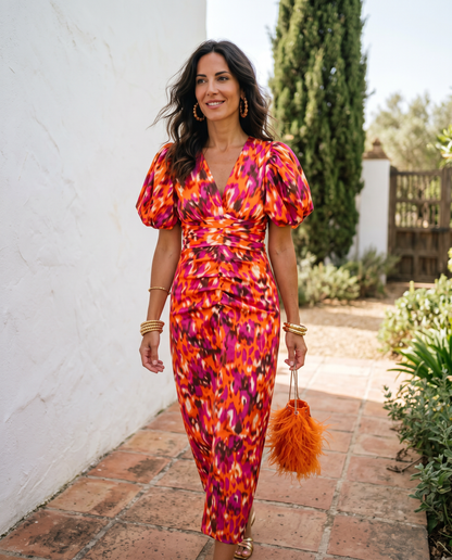 Carla | Vestido Floral Elegante™