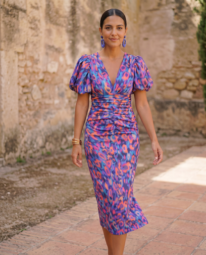 Carla | Vestido Floral Elegante™