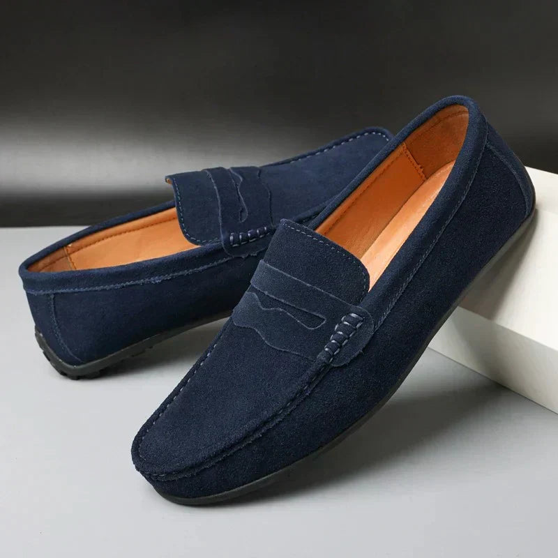Leblanc | Mocasines Retro de Ante para Hombre™